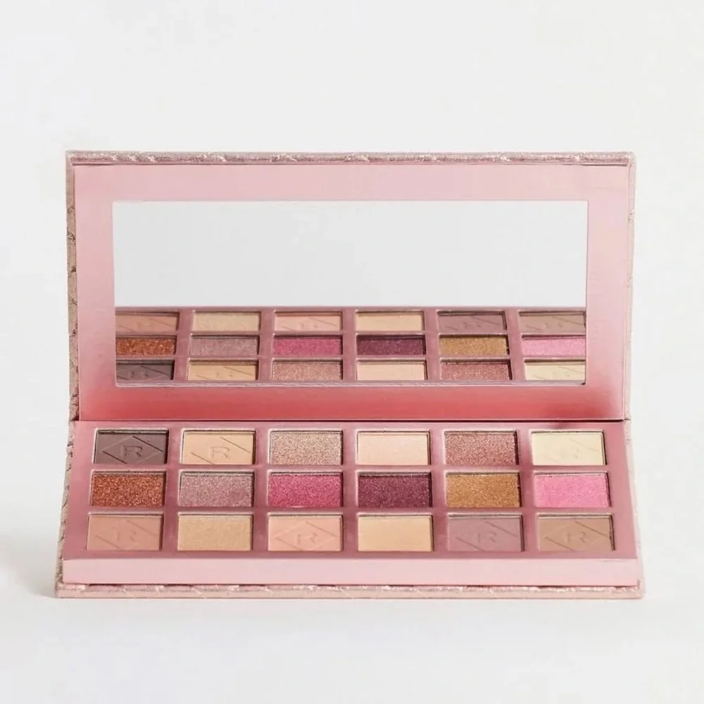 NEW Makeup Revolution Glam Glow Soft Glamour Eyeshadow Palette 18 Shades Neutral